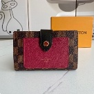 wallet Louis Vuitton compact wallet Brown Size 13x9cm