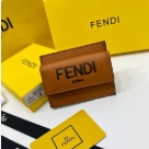 card holder Fendi card holder Brown Size 8x2.5x10cm