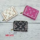 wallet Louis Vuitton compact zip around wallet Black Size 11.5x8.5x2.2