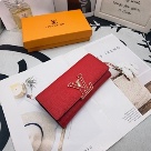 wallet Louis Vuitton long wallet Red