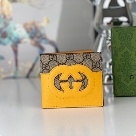 card holder Gucci Beige Size 11x9cm