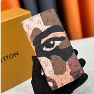 wallet Louis Vuitton long zip wallet Brown