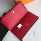 wallet Louis Vuitton long zip wallet Brown Size 21x9x2cm