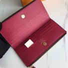 wallet Louis Vuitton zip around long wallet Brown Size 21x9x2cm