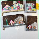 wallet Louis Vuitton zip around wallet Brown Size 19.5x10.5x2.5