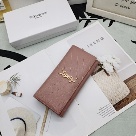 wallet Yves Saint Laurent long wallet Beige