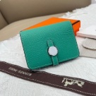 wallet compact wallet Green Size 10x8cm