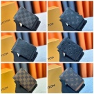 wallet zip around wallet Black Size 13x18x1cm