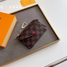 card holder Louis Vuitton Damier Ebene Card Holder Brown Size 13x9.5x2.5cm