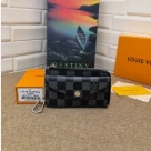 card holder Louis Vuitton Damier Graphite Black Size 13x9.5x2.5cm