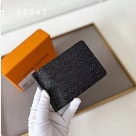 card holder Louis Vuitton card holder Black Size 12x8cm