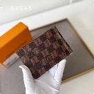 card holder Louis Vuitton card holder Brown Size 12x8cm