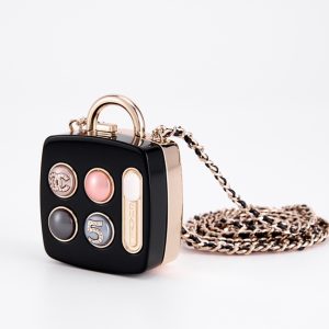 Chanel Black Hard Case Mini Bag