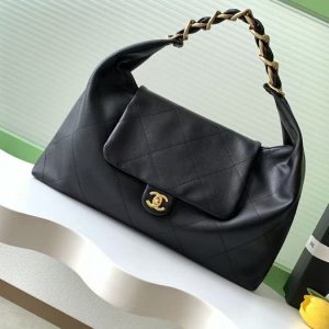 Chanel Black Quilted Shoulder Bag