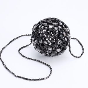 Chanel Crystal Embellished Sphere Clutch