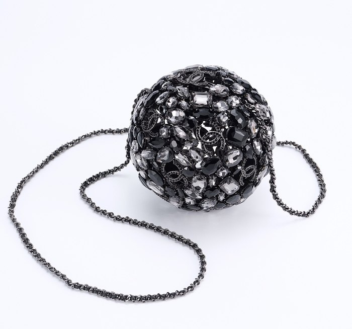 Chanel Crystal Embellished Sphere Clutch