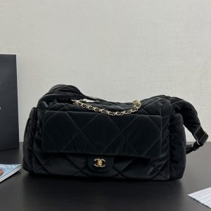 Chanel Quilted Black Shoulder Bag