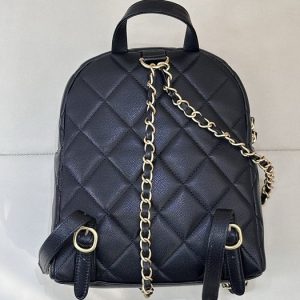 Chanel Small Black Quilted Backpack