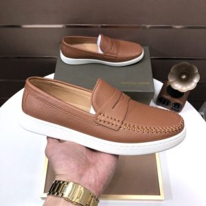 BottegaVeneta-Loa-Penny-Loaf-Tan