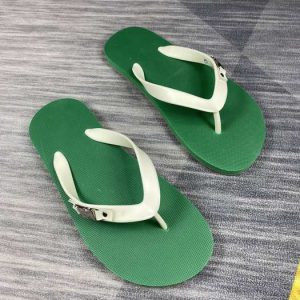 BottegaVeneta-Rubber-Rubber-Flip--Green