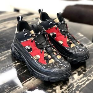 Burberry-Arthur-Low-top-chunky-Red
