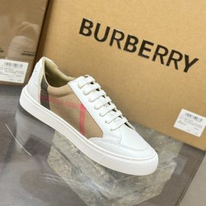Burberry-Vintage-Check-Low-Top-Leather-White