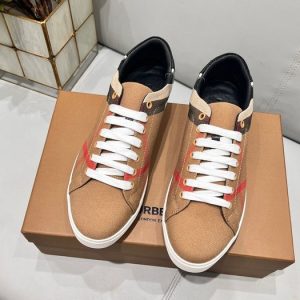 Burberry-Vintage-Check-Low-top-Lace--Beige-2