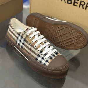 Burberry-Vintage-Check-Low-top-Lace--Grey