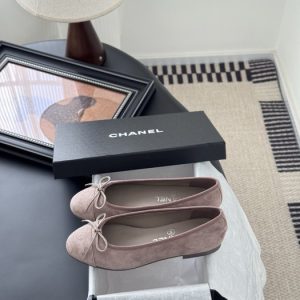 Chanel Tan Women shoes Yupoo 1:1