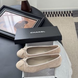 Chanel Beige Women shoes Yupoo 1:1