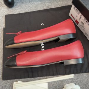 Chanel Red Women shoes Yupoo 1:1