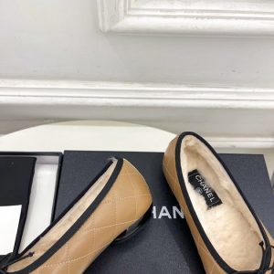 Chanel Tan Women shoes Yupoo 1:1