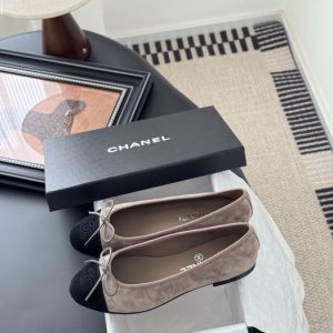 Chanel Tan Women shoes Yupoo 1:1