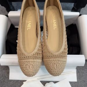 Chanel Beige Women shoes Yupoo 1:1