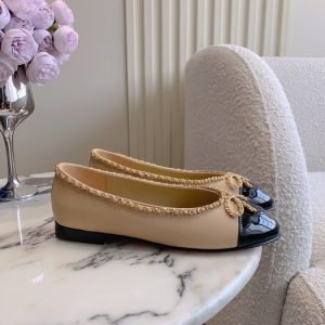 Chanel Tan Women shoes Yupoo 1:1