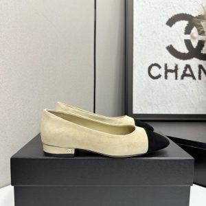 Chanel Beige Women shoes Yupoo 1:1