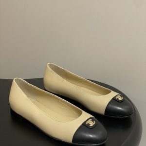Chanel Tan Women shoes Yupoo 1:1