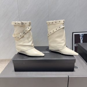 Chanel Beige Women shoes Yupoo 1:1