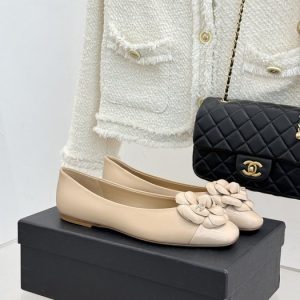 Chanel Beige Women shoes Yupoo 1:1