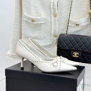 Chanel White Women shoes Yupoo 1:1