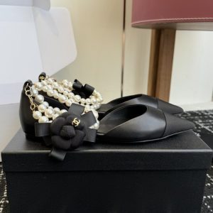 Chanel Black Women shoes Yupoo 1:1