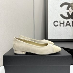 Chanel Beige Women shoes Yupoo 1:1