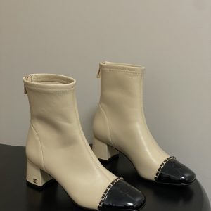 Chanel Tan Women shoes Yupoo 1:1