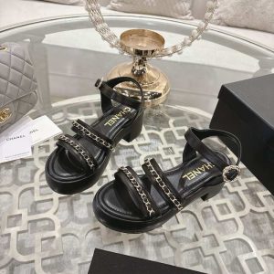 Chanel Black Women shoes Yupoo 1:1