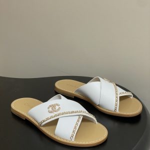 Chanel Tan Women shoes Yupoo 1:1