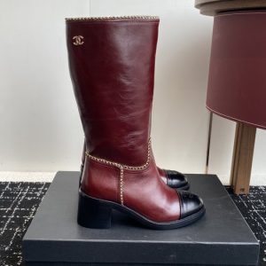 Chanel Gold White Women shoes Yupoo 1:1