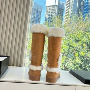 Chanel Tan Women shoes Yupoo 1:1