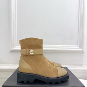 Chanel Tan Women shoes Yupoo 1:1
