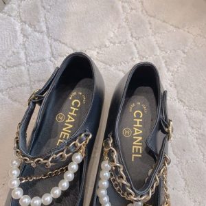 Chanel Navy Women shoes Yupoo 1:1