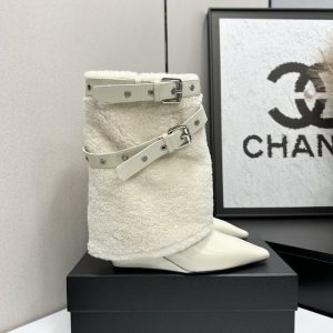 Chanel Beige Women shoes Yupoo 1:1